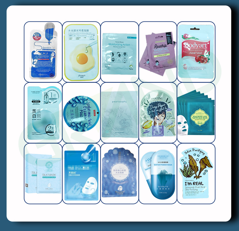 facial mask sample muestra de mascarilla facial