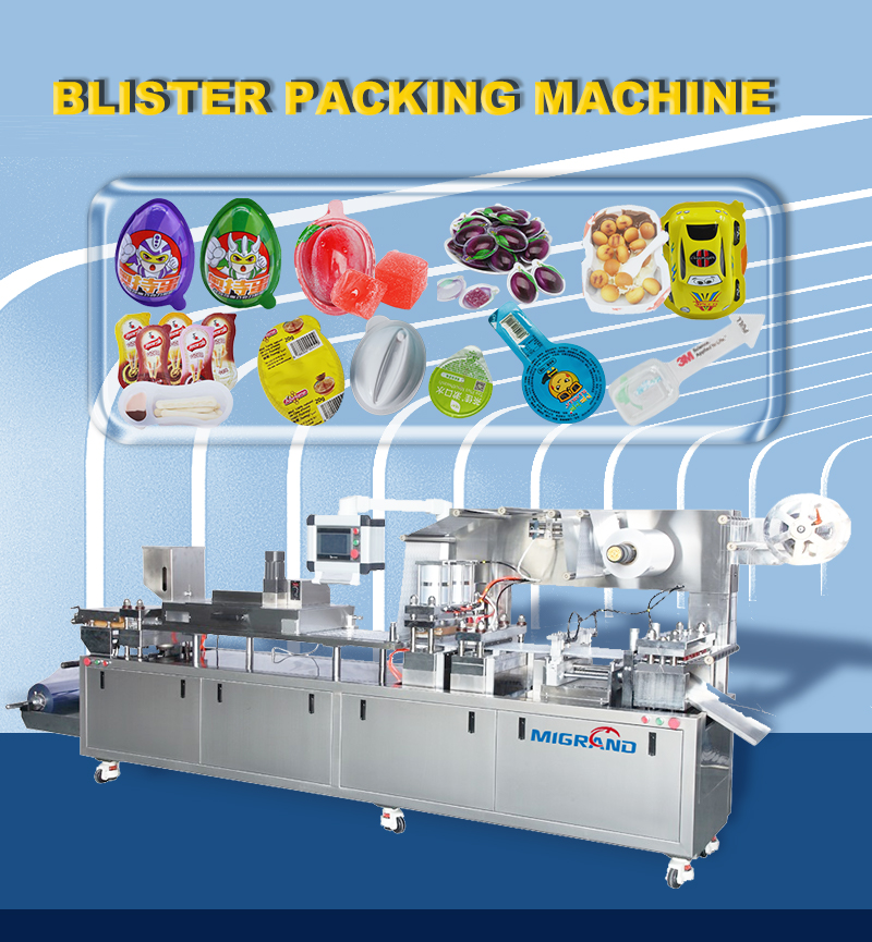 DPP420 blister packing machine for liquid Máquina envasadora de blister para líquidos DPP420