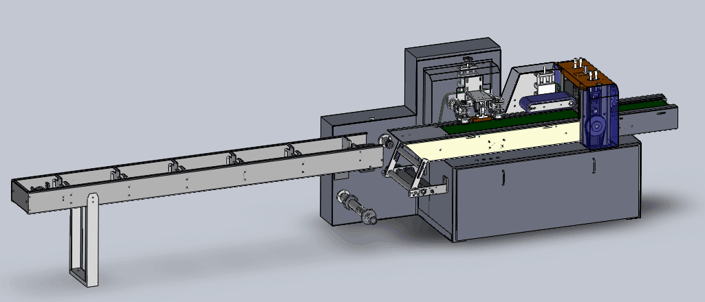 m&aacute;quina empacadora de almohadas