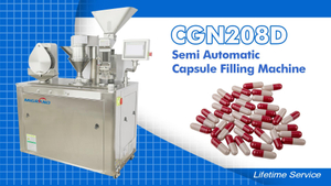 Máquina de llenado de cápsulas semiautomática CGN208D