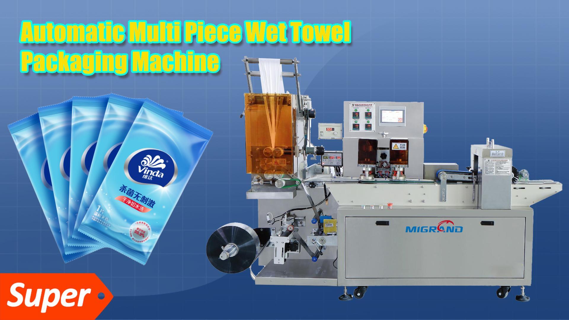 ¿Cómo funciona la máquina de toallitas húmedas individuales de alta velocidad?