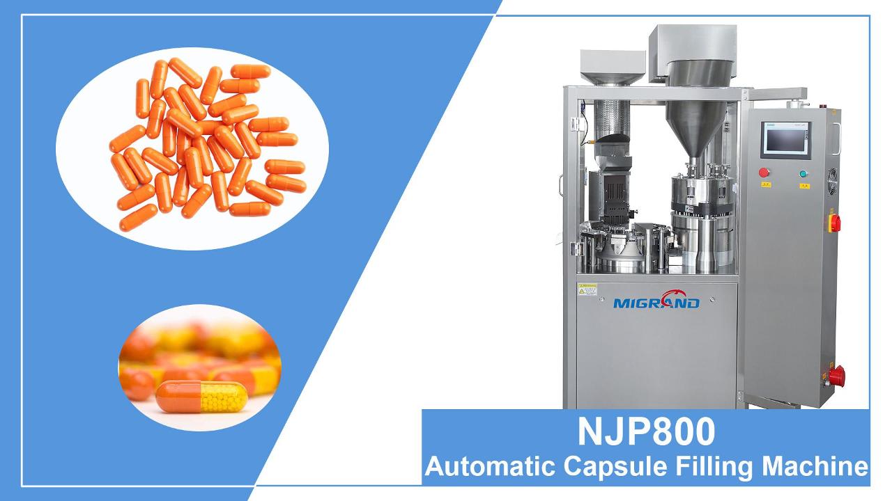 Exportar a Alemania Máquina de llenado de cápsulas automáticas NJP-800