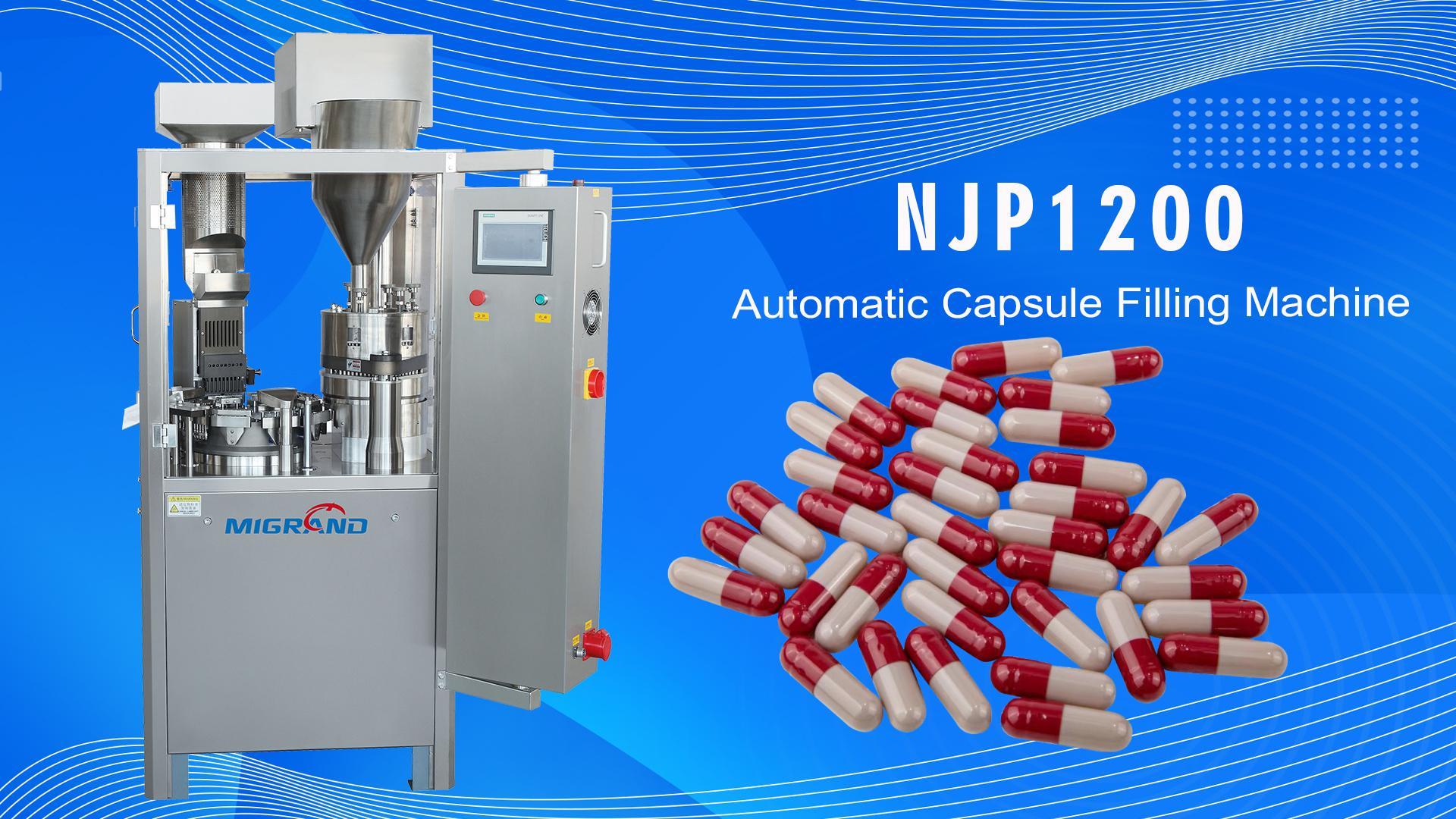 Máquina automática de llenado de cápsulas Turkey-NJP1200
