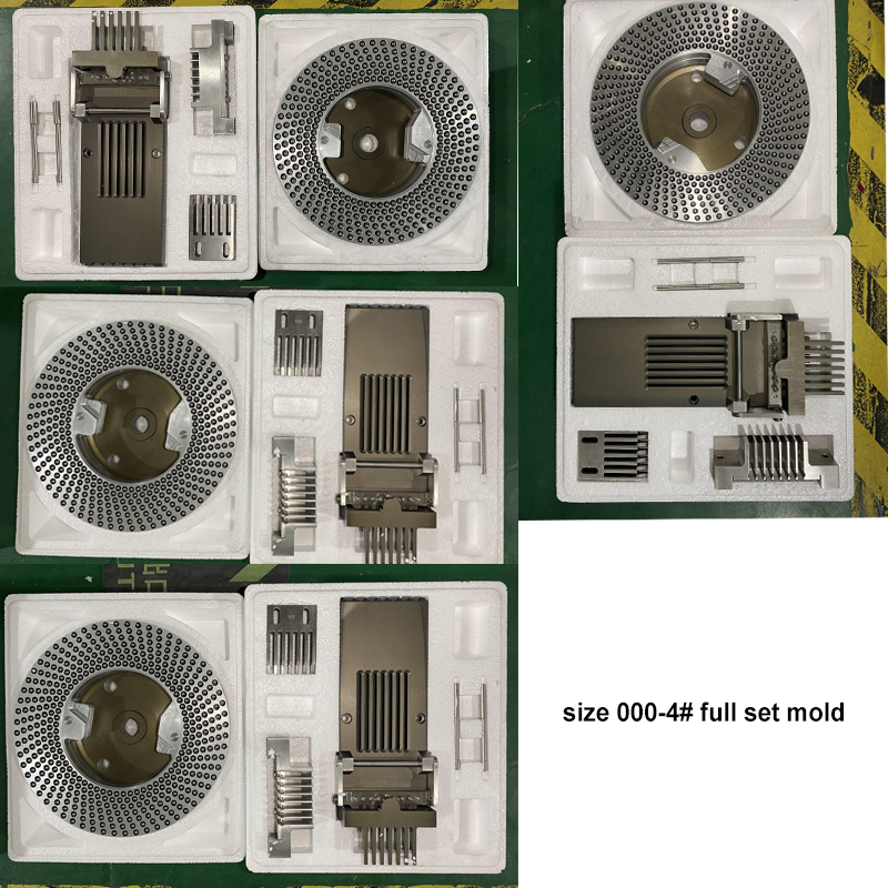 000-4# Molde para la m&aacute;quina de llenado de c&aacute;psulas semiaquitales