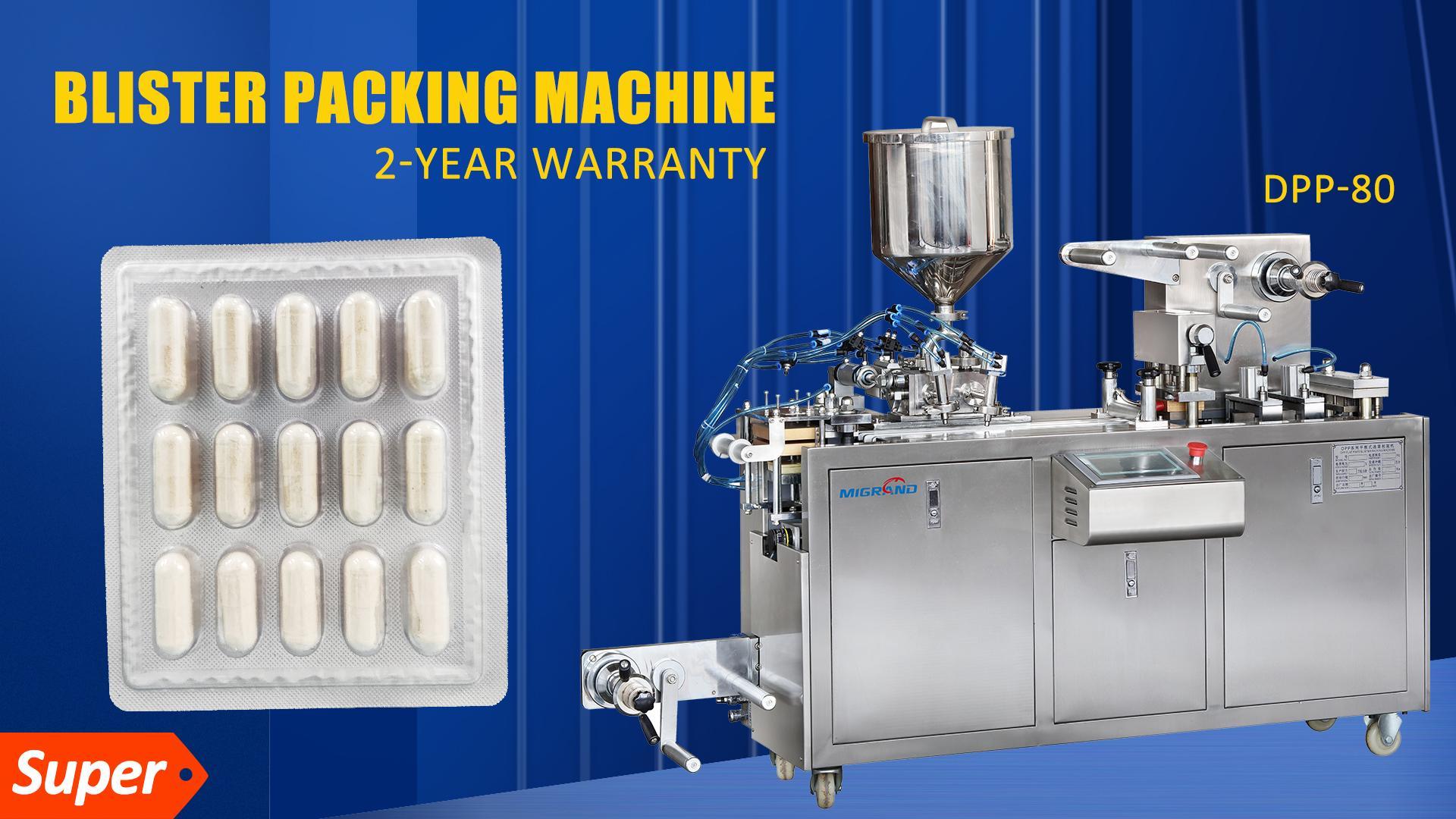 Exportar a Turquía-Máquina empacadora de blister para tabletas