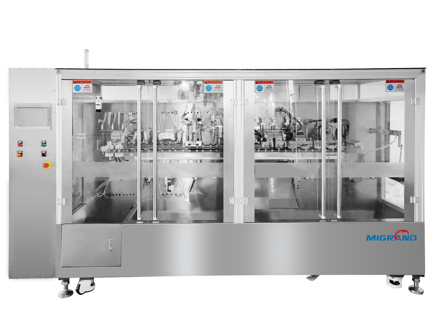 M&aacute;quina llenadora y selladora de bolsitas prefabricadas de forma especial GTS2000