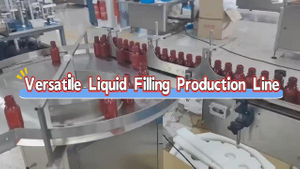 Máquina de tapaping de relleno de jarabe automático farmacéutico