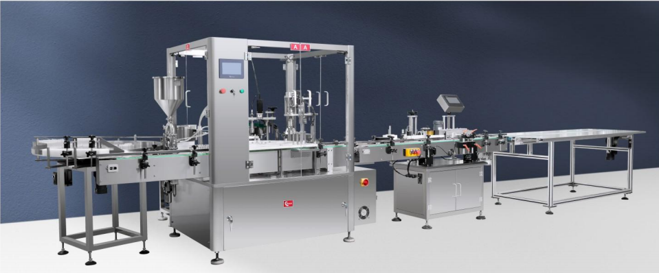 ZHJY-50 M&aacute;quina de llenado y limitaci&oacute;n de botellas para aceite esencial