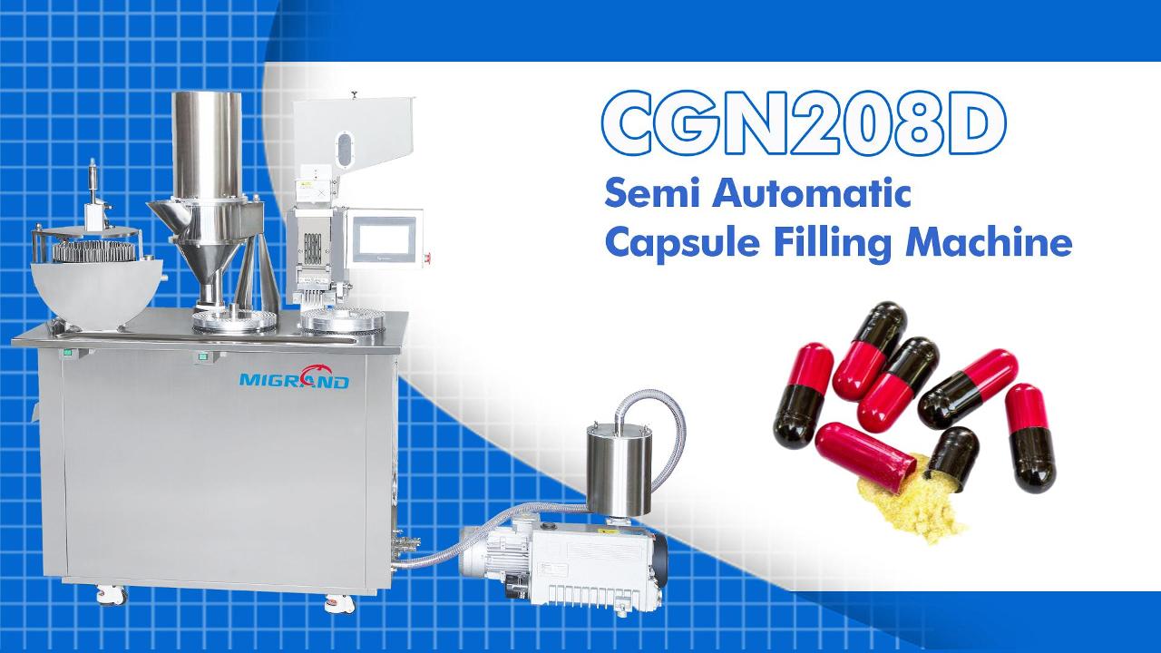 Nueva máquina de llenado de cápsulas semiautomáticas a Colombia