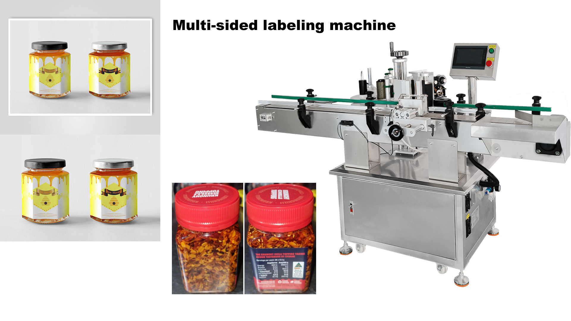 ¿Cómo etiquetar la botella cuadrada?