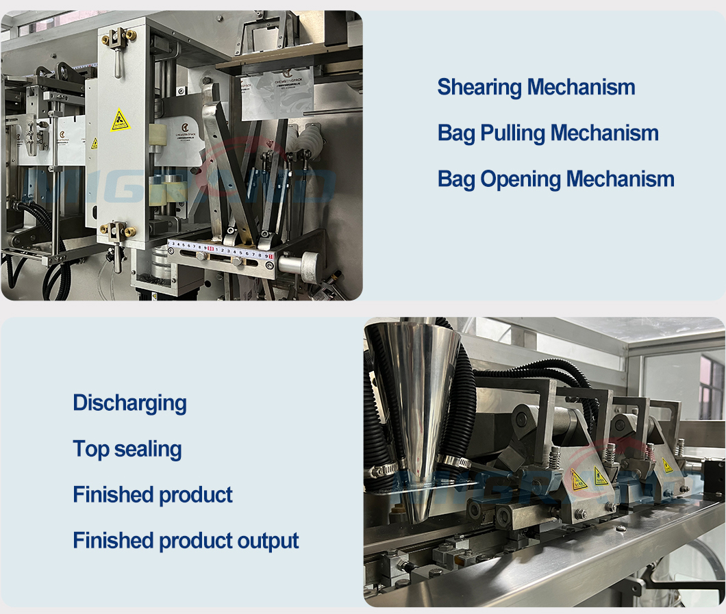 Detalles de la m&aacute;quina de bolsitas