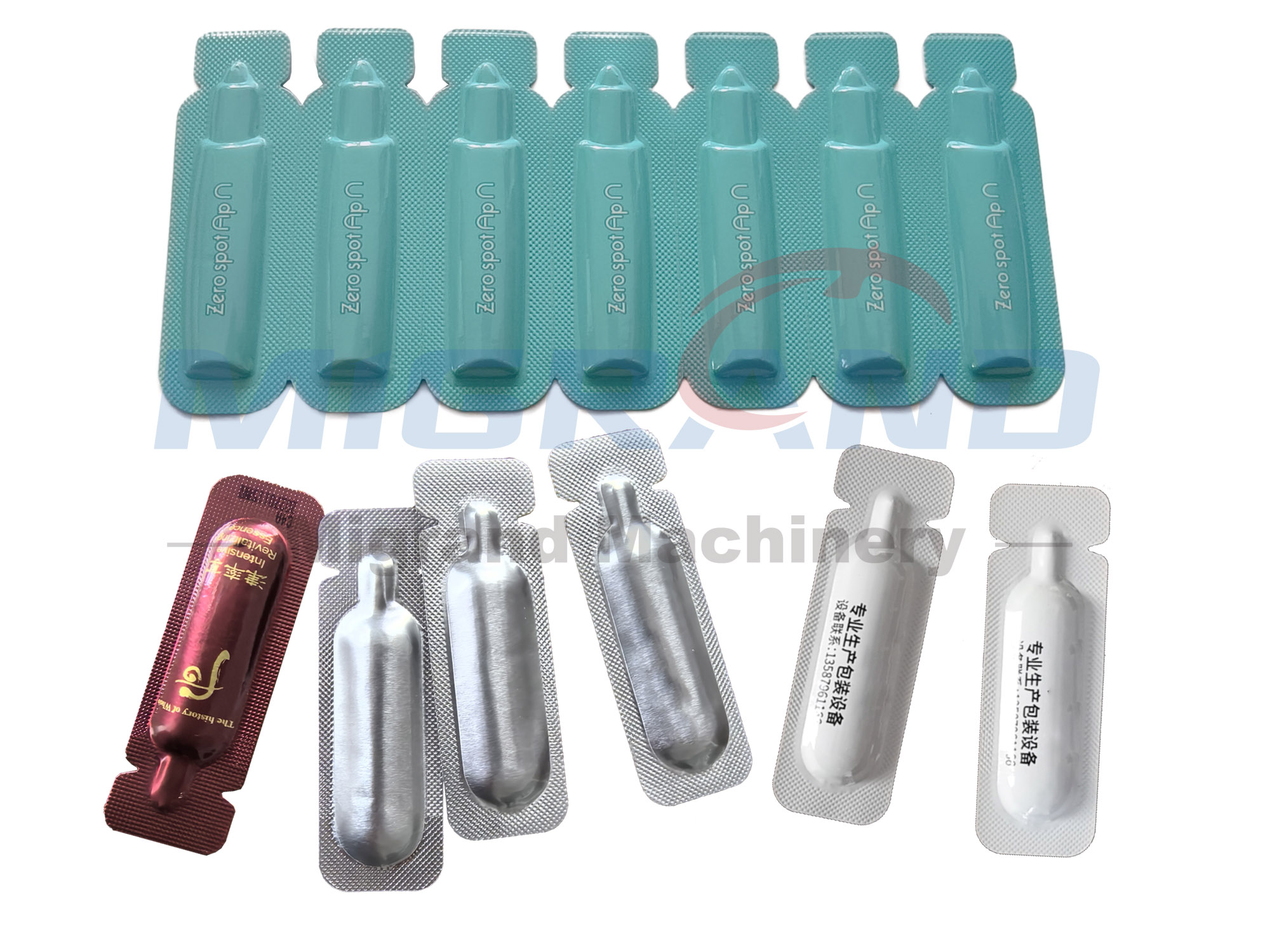 muestra de alu alu vial