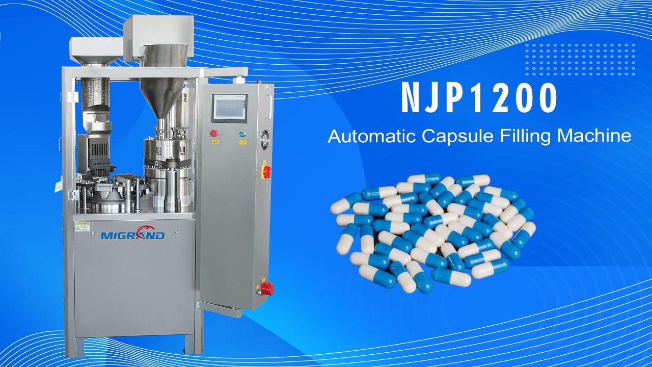 Exportación a Bulgaria Máquina llenadora automática de cápsulas NJP-1200 en stock