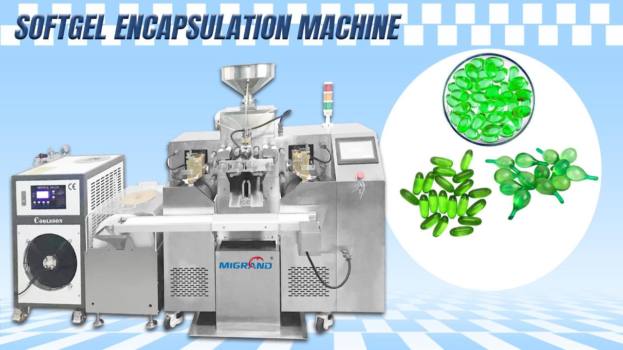 Línea de producción de cápsulas blandas exportada a Ecuador