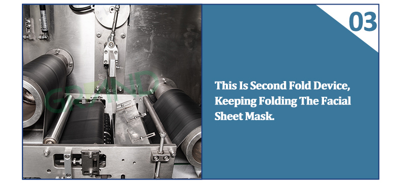 Plegado de m&aacute;scara facial VPD400